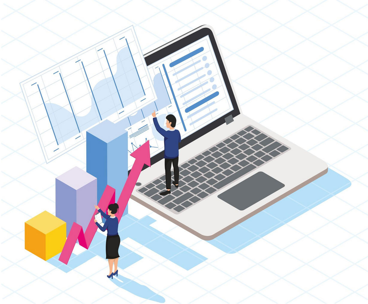 KobiBoekhouden dashboard illustratie